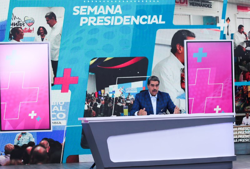 Presidente Maduro sale al paso frente a la política diseñada por el Pentágono