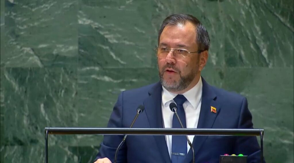 Canciller Gil en ONU: En Venezuela reina la paz social