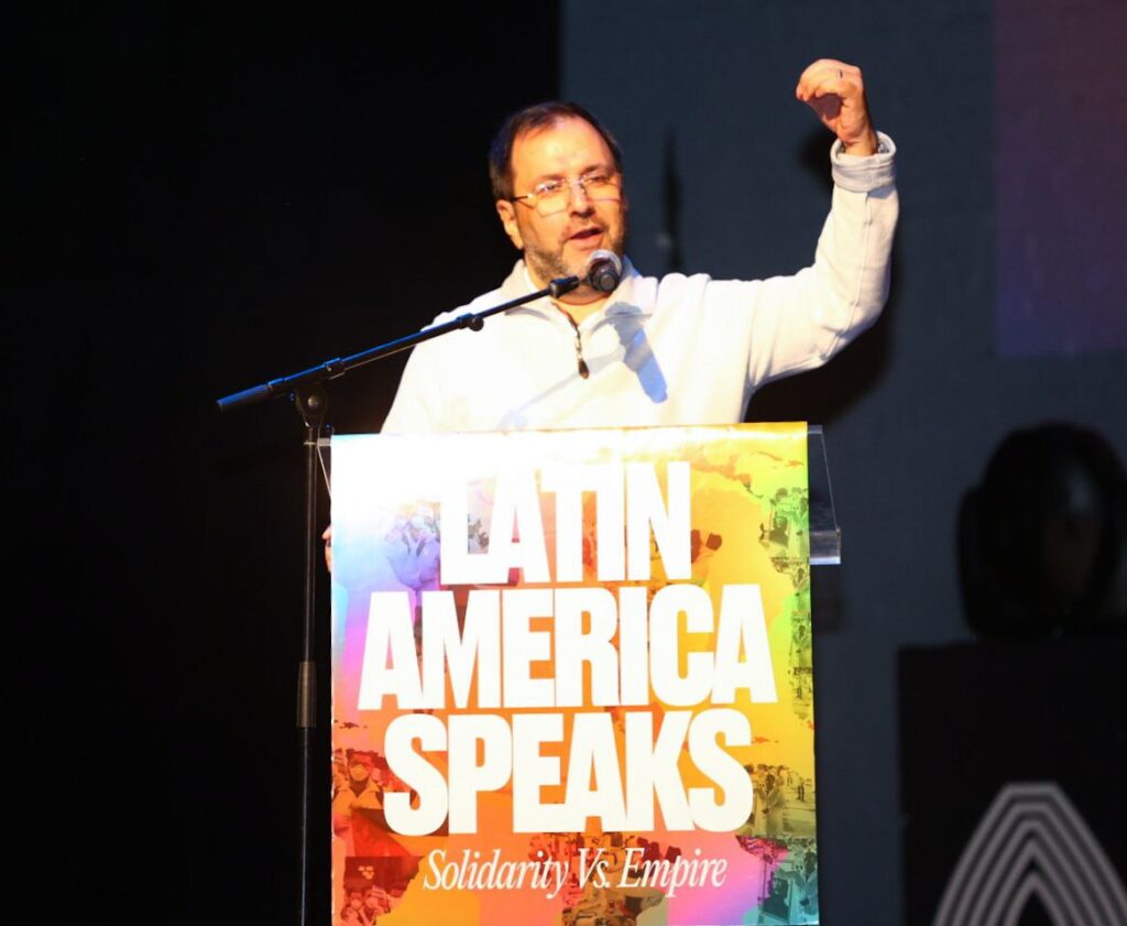 Canciller Gil: Las mismas bombas de Palestina caen en Venezuela como sanciones 