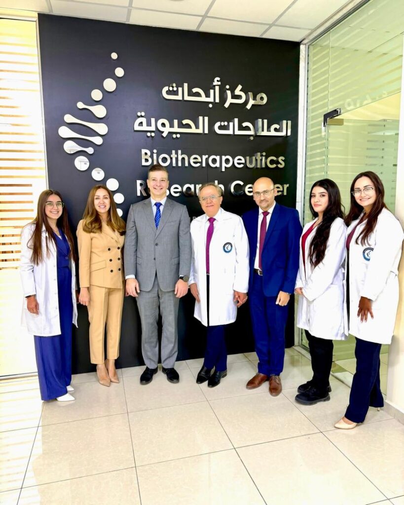 Embajador Biomorgi realiza visita a Agencia de Creatividad y Distinción de Damasco con miras en la cooperación