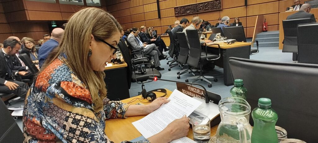 Venezuela condena en la ONU ataques militares de Israel contra instalaciones nucleares en Irán