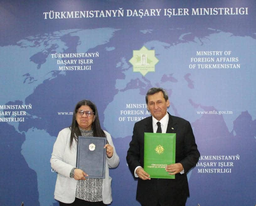 Venezuela y Turkmenistán suscriben memorándum de entendimiento del Mecanismo de Consultas Políticas