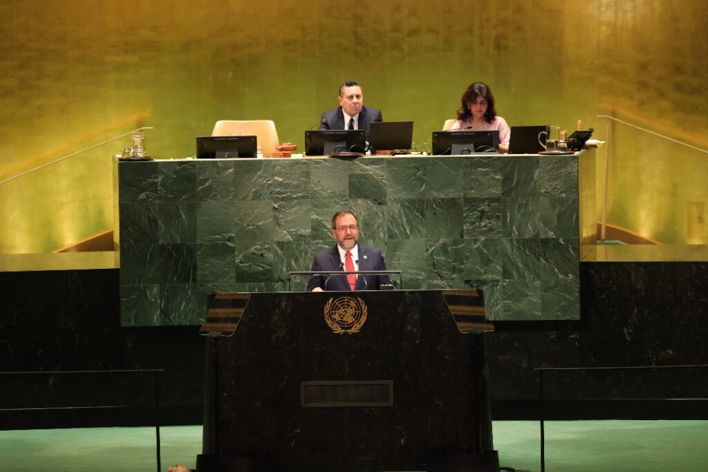 Canciller Gil ante la ONU: La agresión de los poderes globales no ha cesado ni un instante