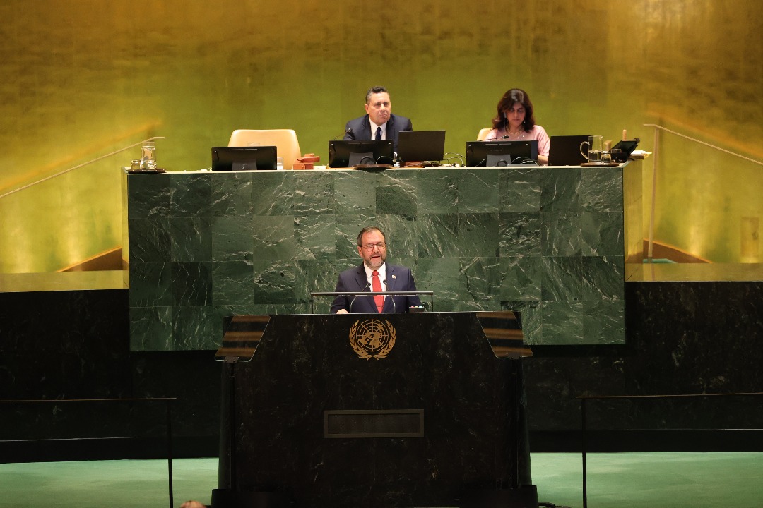 Canciller Gil ante la ONU: La agresión de los poderes globales no ha cesado ni un instante