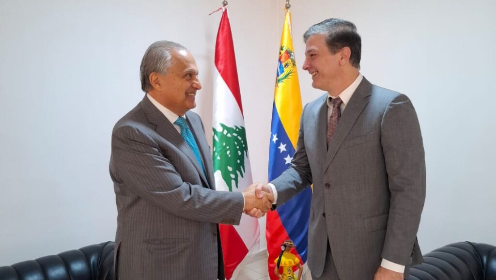 Embajador Biomorgi se reúne con Secretario General del Consejo Empresarial Hispano Libanés