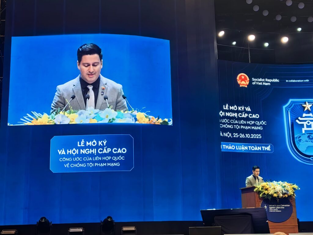 Venezuela denuncia bloqueo al acceso a la tecnología y asistencia financiera para combatir delitos cibernéticos