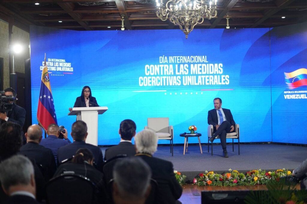 Vicepresidenta Rodríguez: La humanidad no verá un mañana si persiste la hegemonía violenta