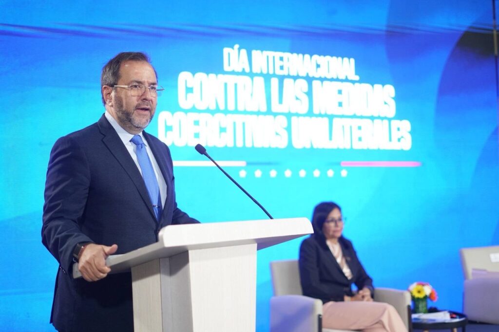 Canciller Yván Gil: Medidas coercitivas golpean como proyectiles a más de 30 países