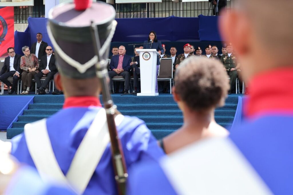 Presidenta (E) Delcy Rodríguez: «Venezuela es hoy una nación más fuerte y comprometida con la paz»