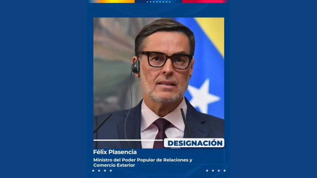 Félix Plasencia asume el nuevo Ministerio de Relaciones y Comercio Exterior
